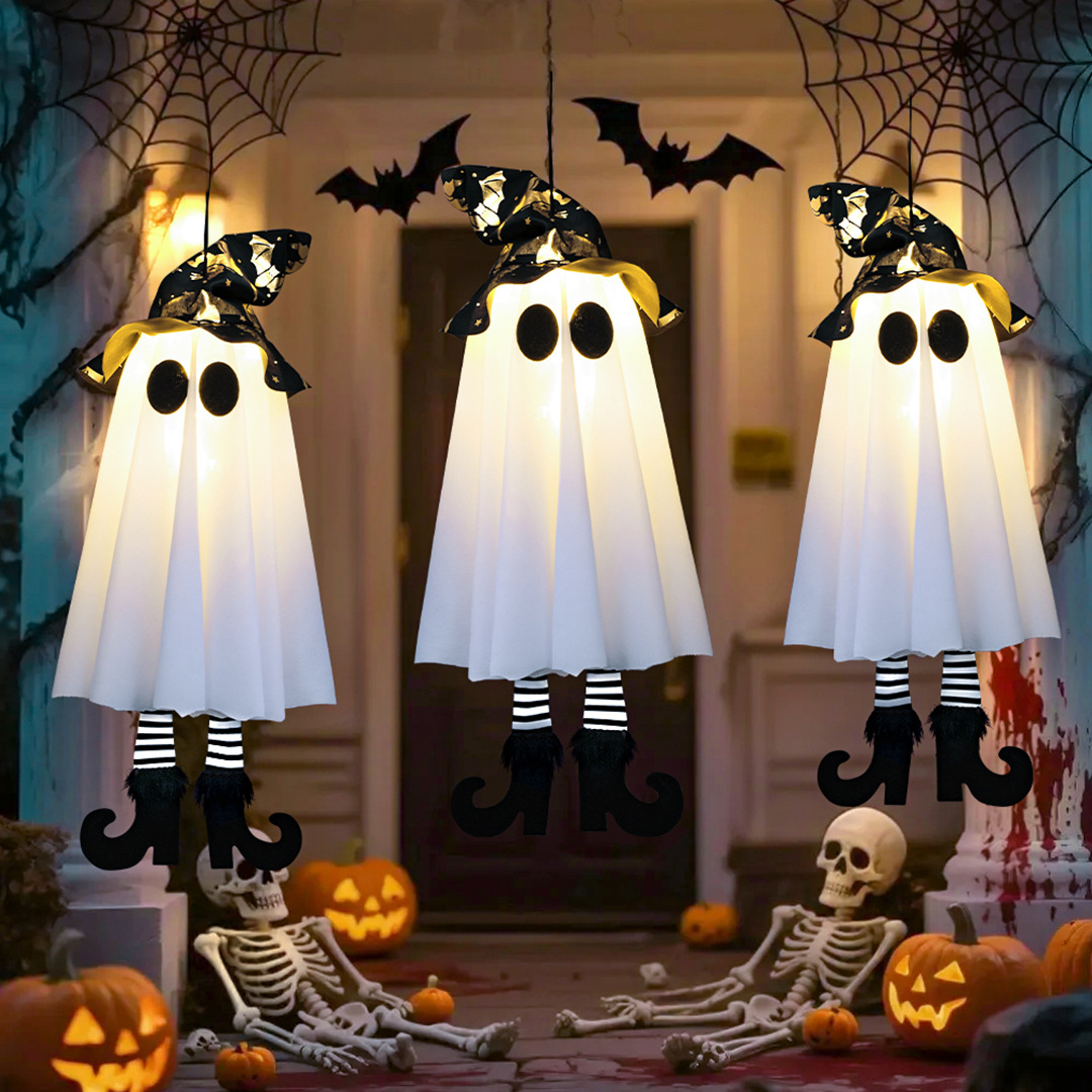 Outdoor Lighting Effects - 1/3 szt. Halloweenowe lampki LED, wiszące