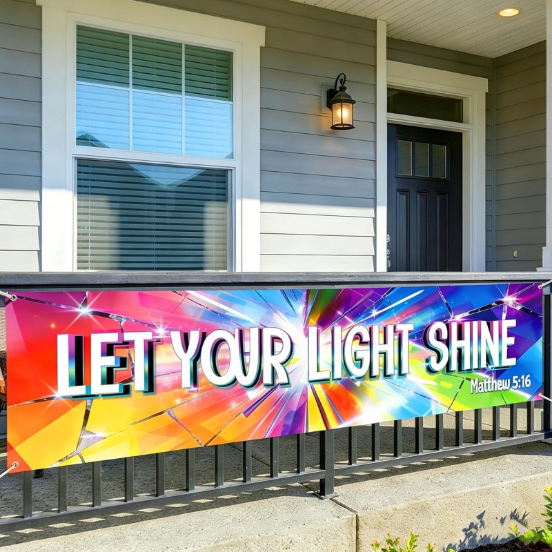 Outdoor Lighting For Your Yard - VIKAMA Baner Let Your Light Shine