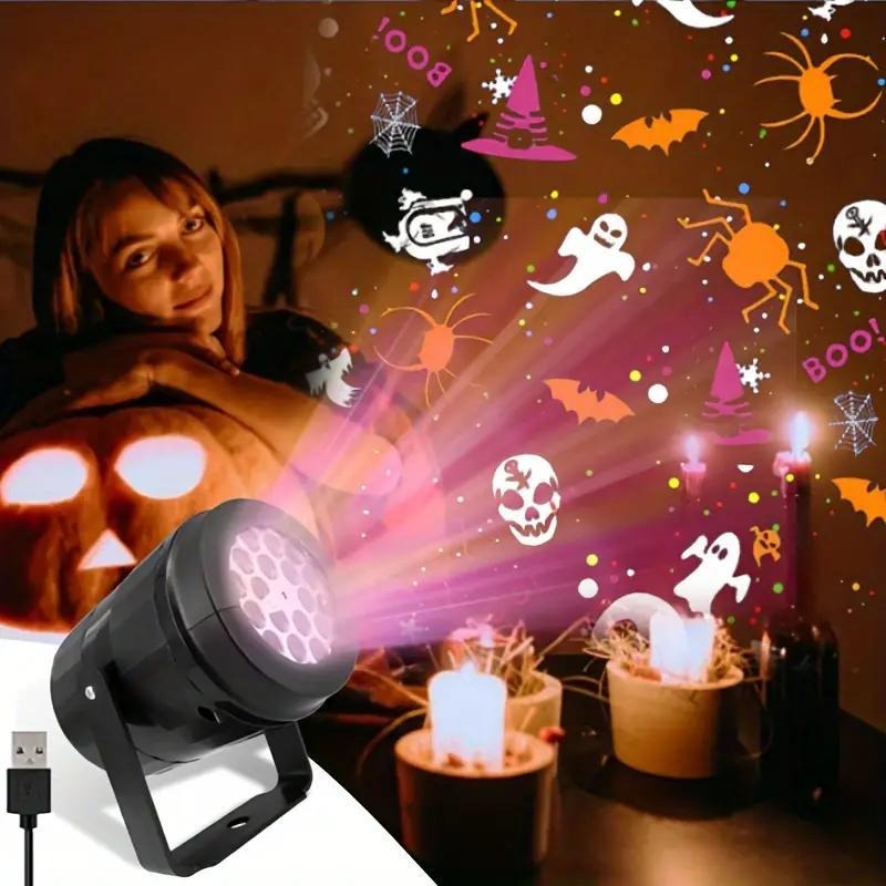 Outdoor Lighting Effects - Projektor LED na Halloween, dekoracja świąteczna