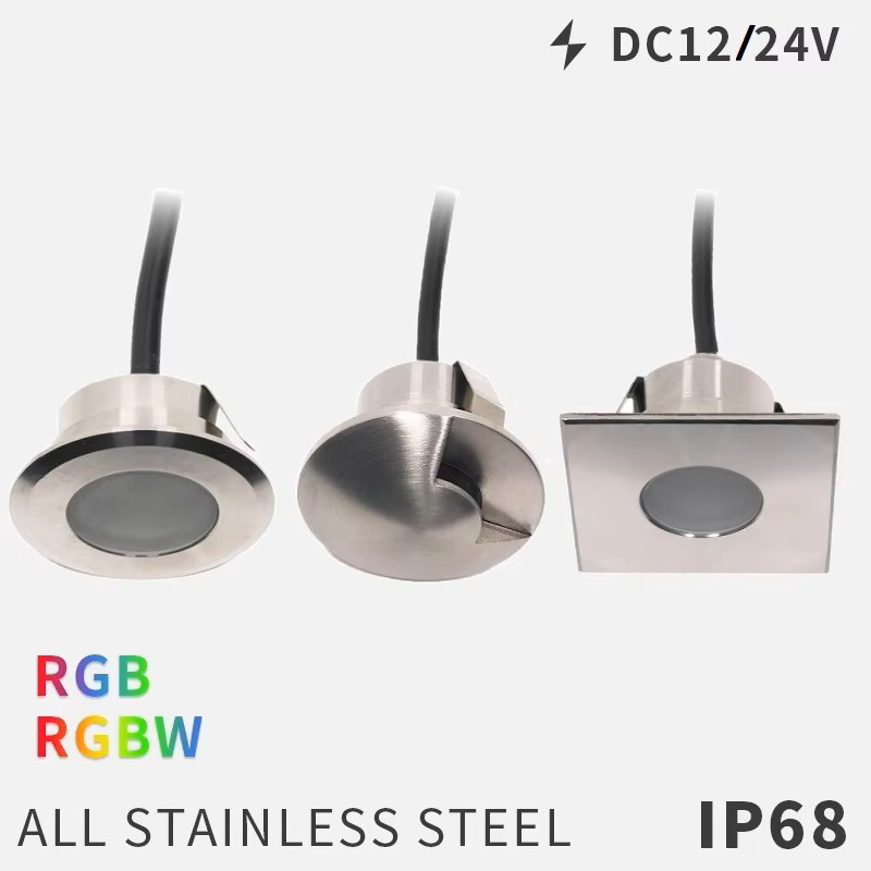Outdoor Lighting Recessed - QITU LED zewnętrzne oświetlenie ogrodowe wodoodporny