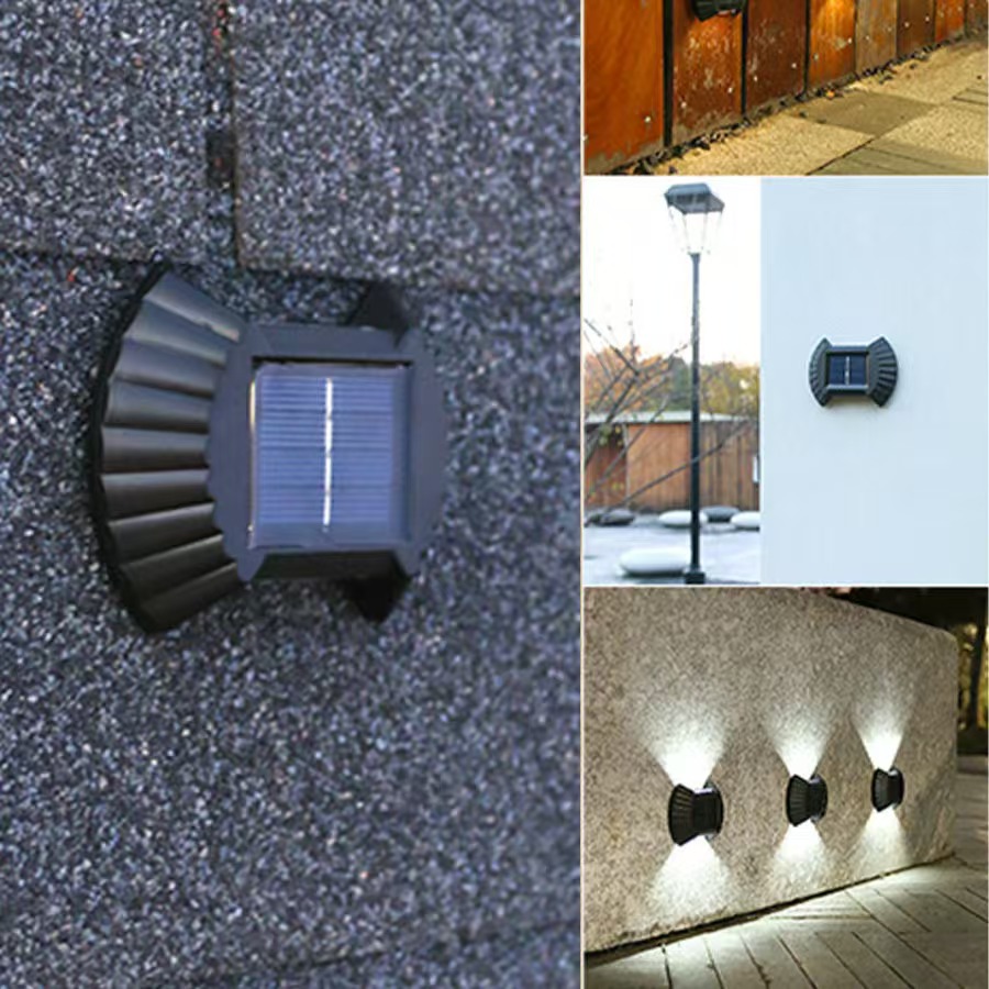 Outdoor Lighting For Your Yard - Solarna lampa ścienna 2/8LED wodoodporna IP65