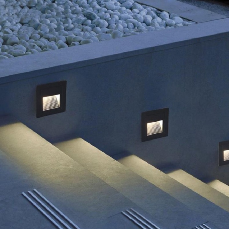 Outdoor Lighting Recessed - Lampa LED do oświetlenia schodów, 15