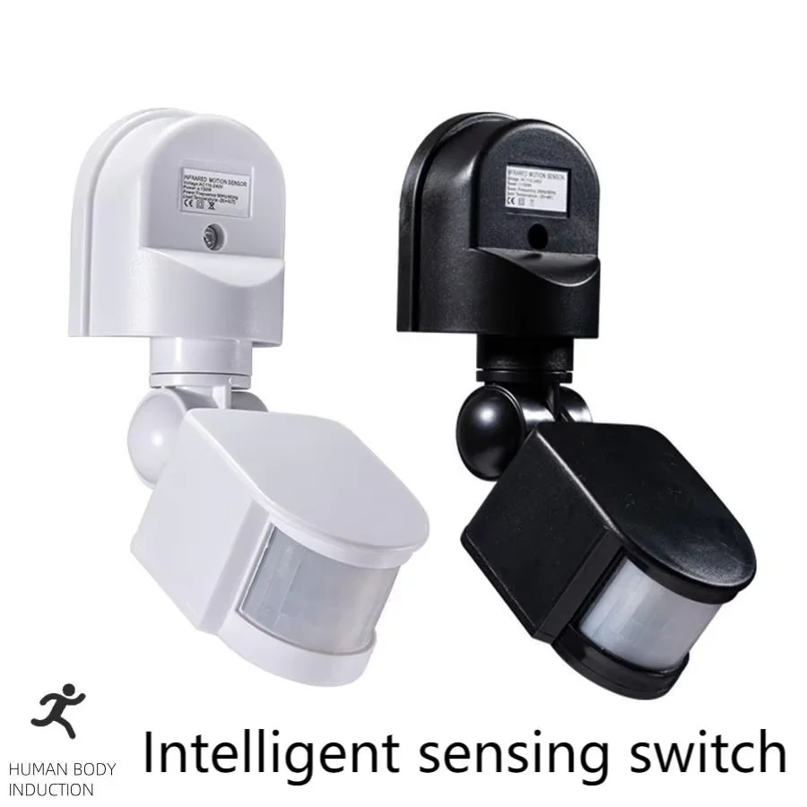 Outdoor Lighting With Motion Sensor - Czujnik ruchu PIR 12V 110-240V Automatyczny