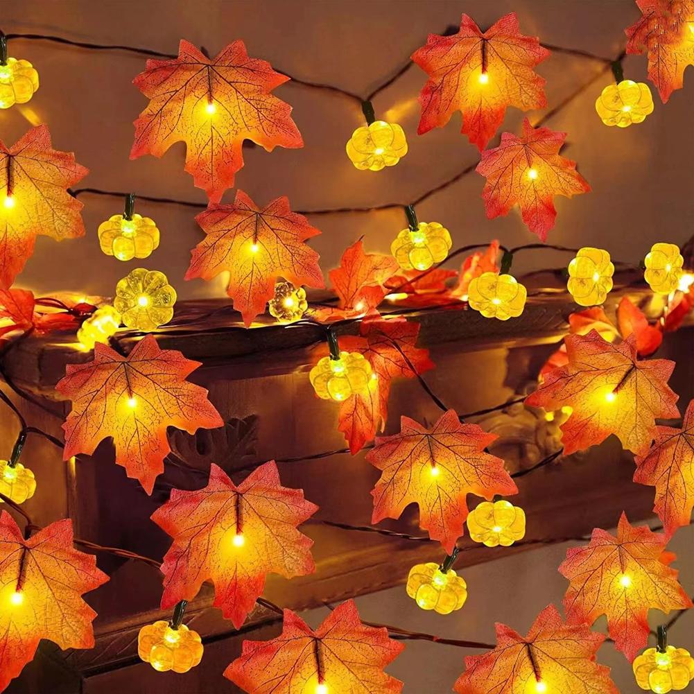 Lampki LED w kształcie liści k – Outdoor Lighting Ideas For Party recenzja i cena