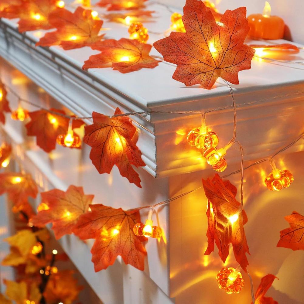 Lampki LED w kształcie liści k – Outdoor Lighting Ideas For Party recenzja i cena