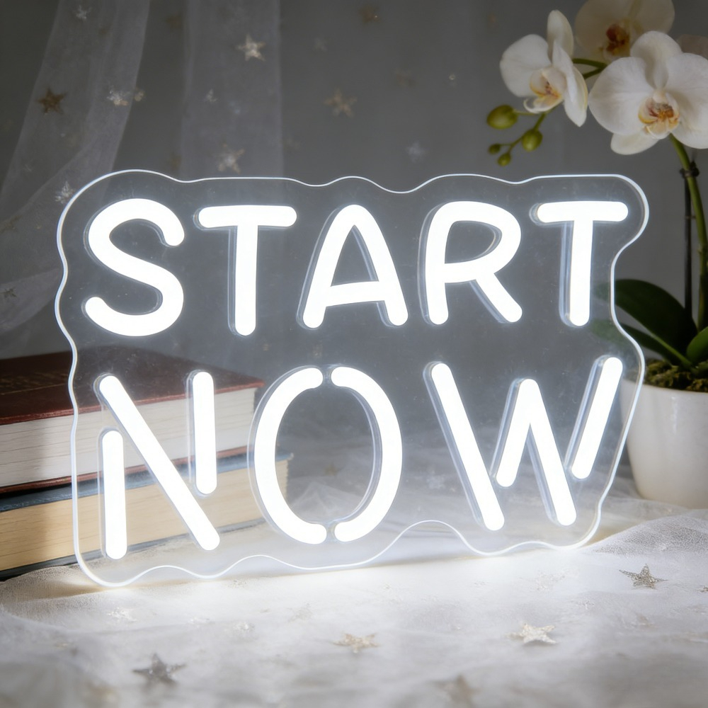 Motywacyjny neonowy szyld LED  – Outdoor Lighting Quotes recenzja i cena