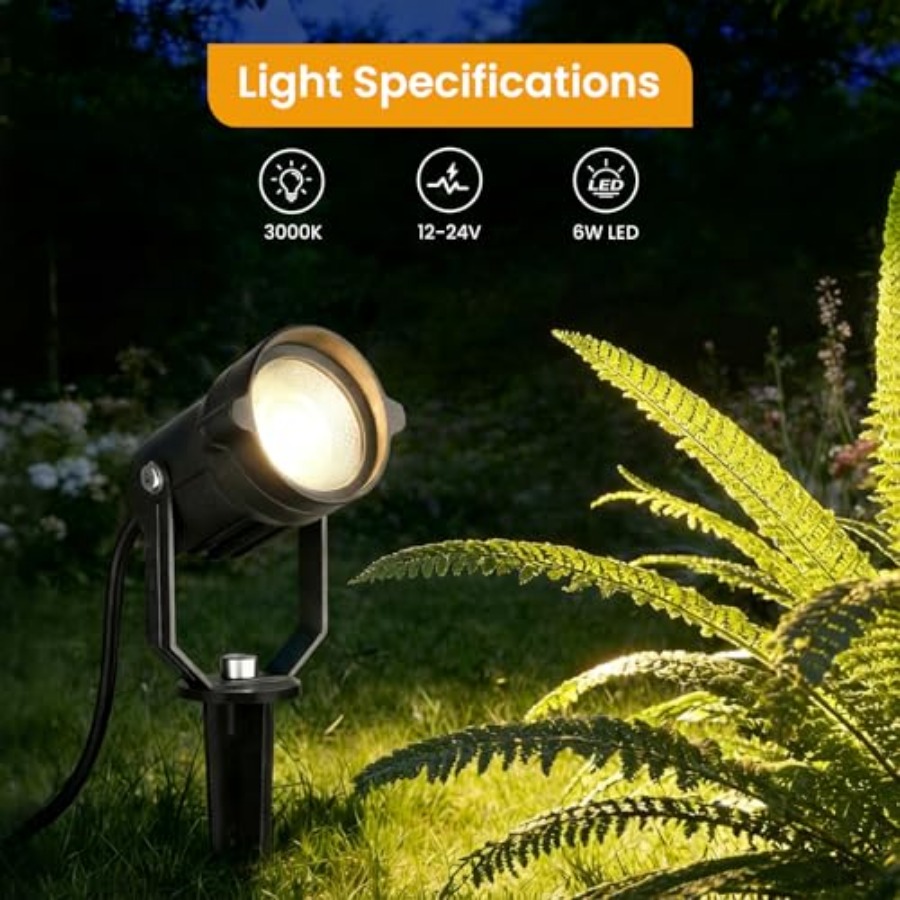 Zestaw oświetlenia ogrodowego, – Outdoor Lighting Kit With Transformer recenzja i cena