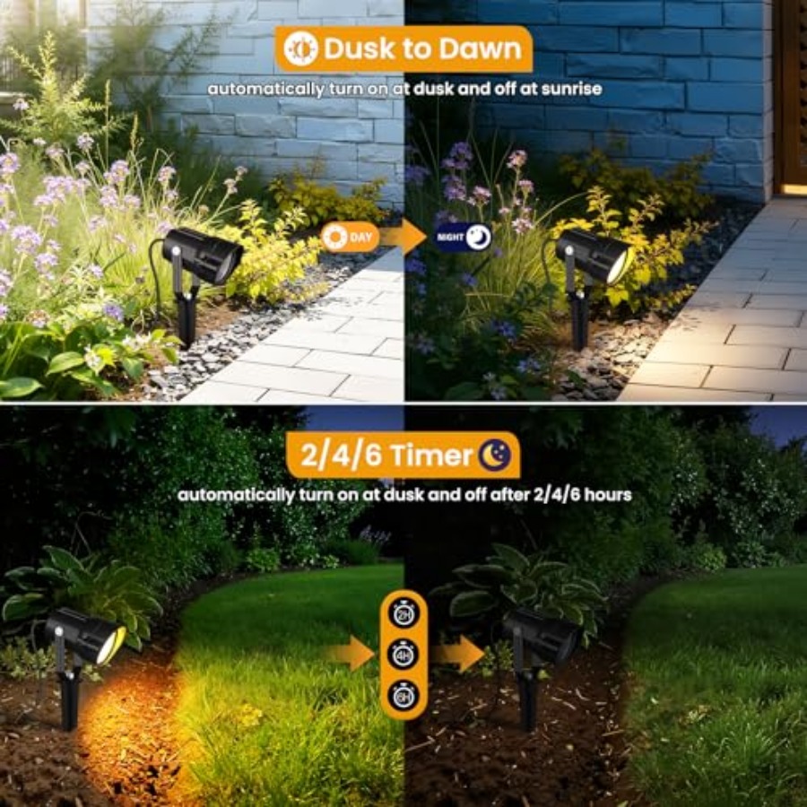 Zestaw oświetlenia ogrodowego, – Outdoor Lighting Kit With Transformer recenzja i cena