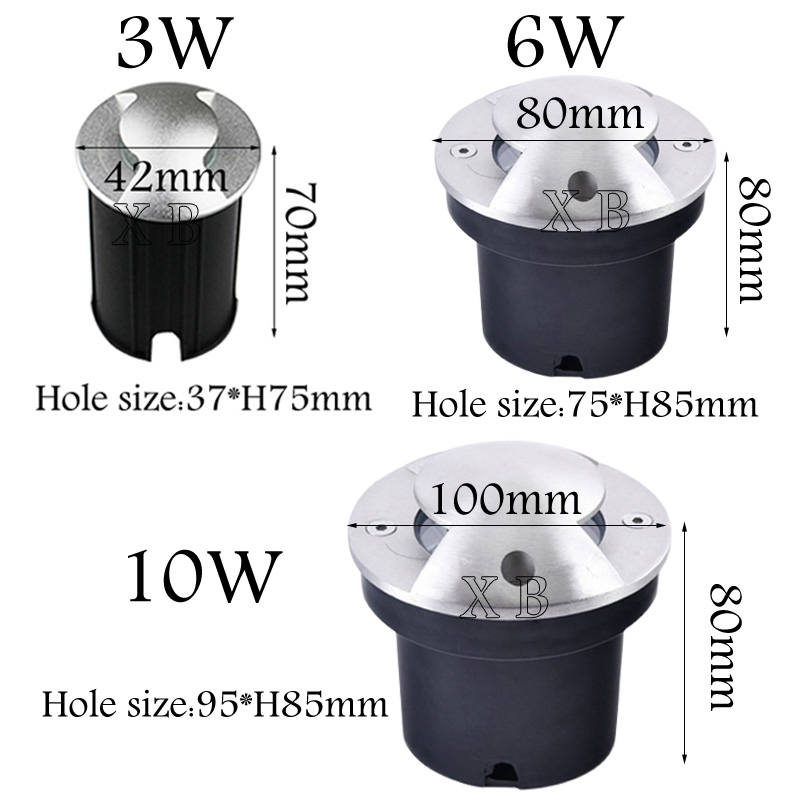 Oświetlenie Zewnętrzne 10W 6W  – Outdoor Lighting Recessed recenzja i cena