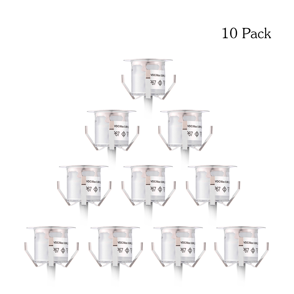 10 SZT. 32mm LED Lampki do Pod – Outdoor Lighting Recessed recenzja i cena