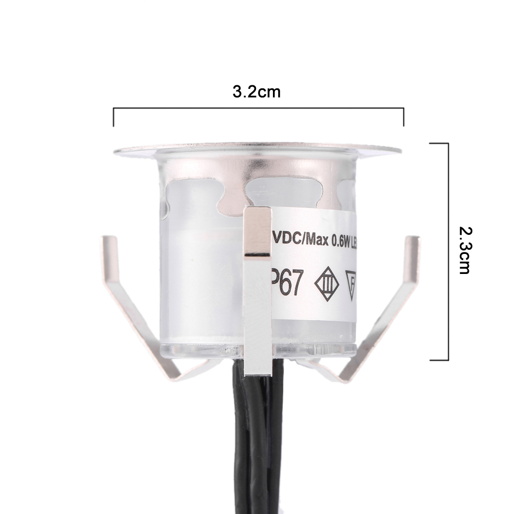 10 SZT. 32mm LED Lampki do Pod – Outdoor Lighting Recessed recenzja i cena