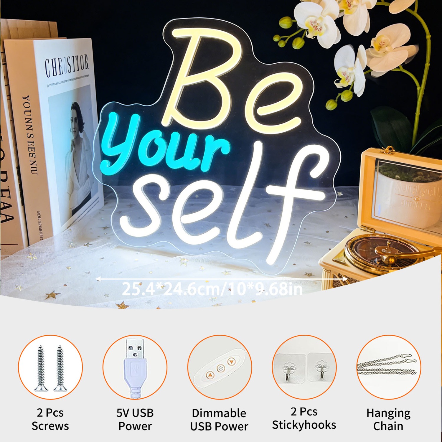Inspirujący neonowy znak LED B – Outdoor Lighting Quotes recenzja i cena