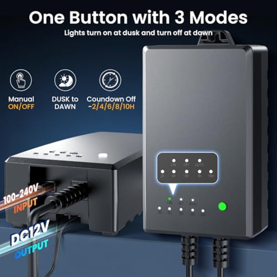 Kompletny zestaw oświetlenia k – Outdoor Lighting Kit With Transformer recenzja i cena
