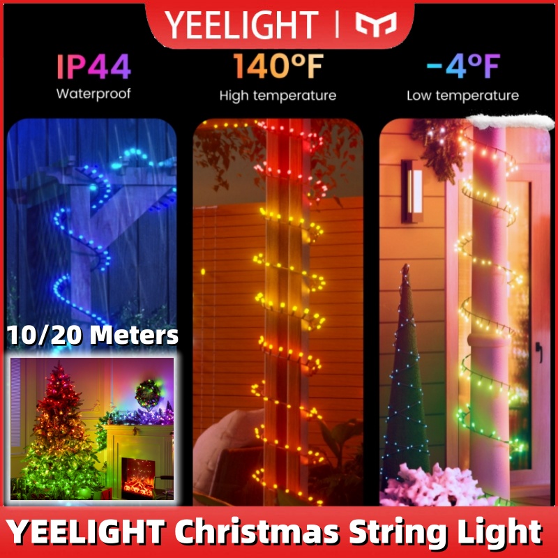 Lampki świąteczne YEELIGHT RGB – Outdoor Lighting Effects recenzja i cena