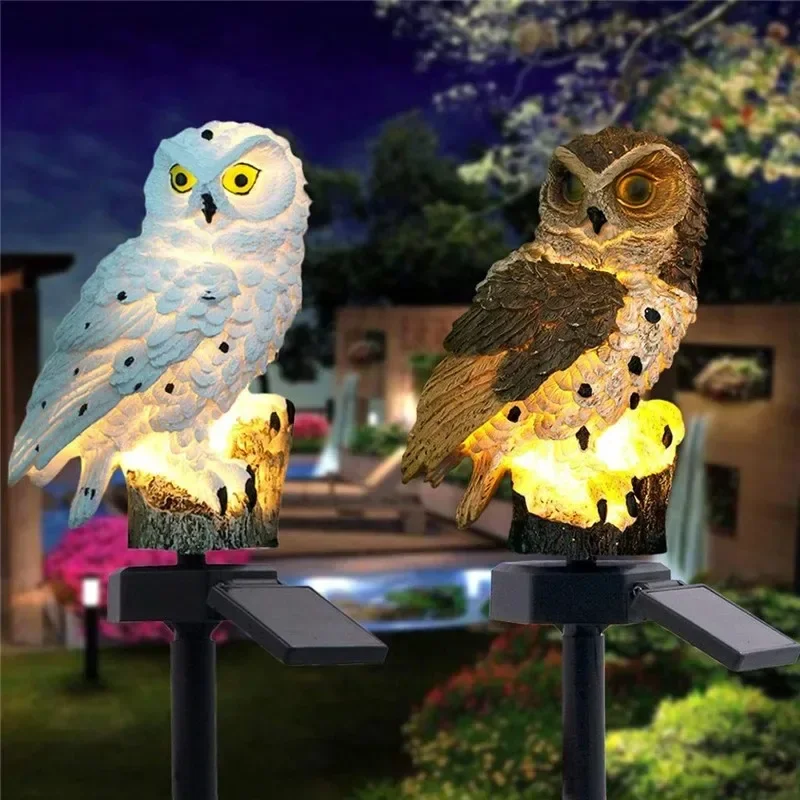 Solarna Statua Sowy, Lampa Ogr – Outdoor Lighting Effects recenzja i cena