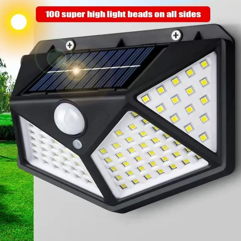 100Led Wielofunkcyjna lampa sł – Outdoor Lighting With Motion Sensor recenzja i cena