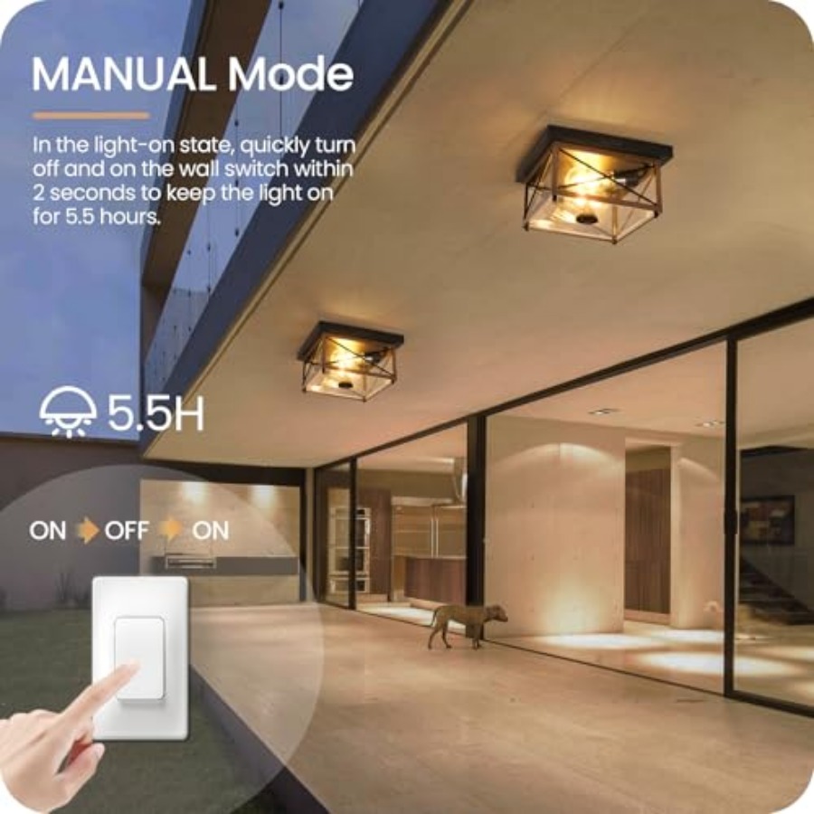 Zewnętrzna lampa sufitowa z cz – Outdoor Lighting With Motion Sensor recenzja i cena