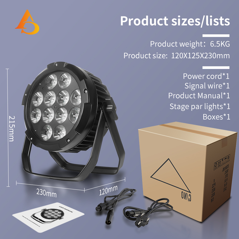 Wodoodporne IP65 12x18W 6w1 Ak – Outdoor Lighting Ideas For Party recenzja i cena