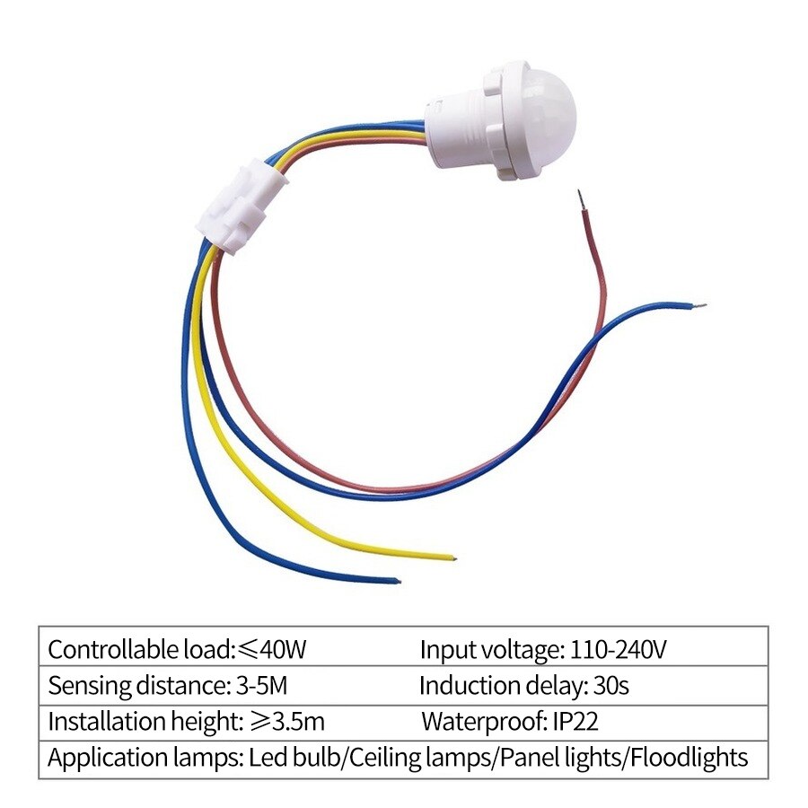 Czujnik ruchu PIR Inteligentny – Outdoor Lighting With Motion Sensor recenzja i cena