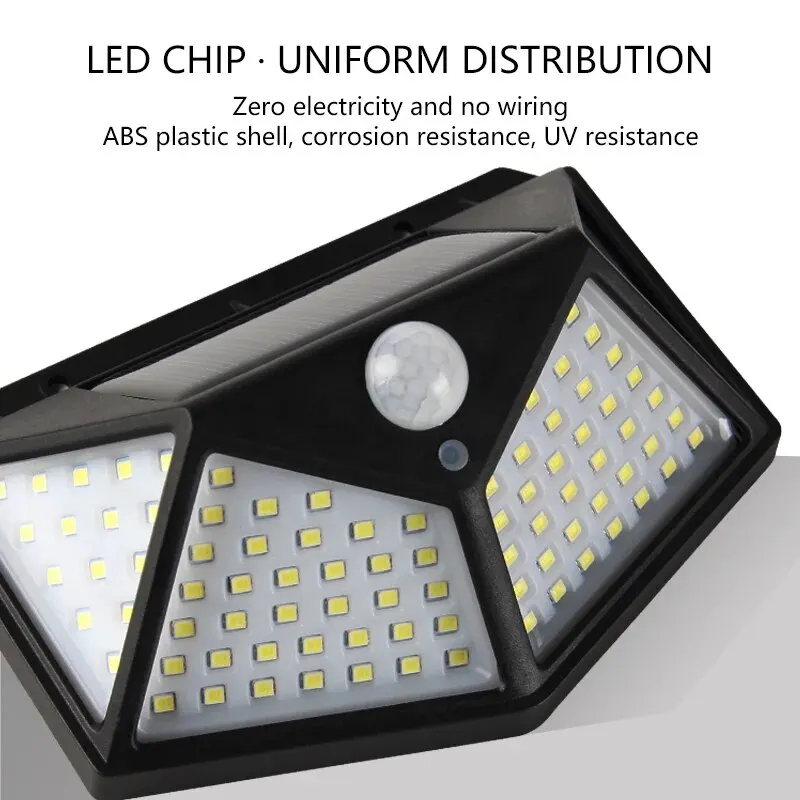 Lampa solarna ścienna z czujni – Outdoor Lighting With Motion Sensor recenzja i cena