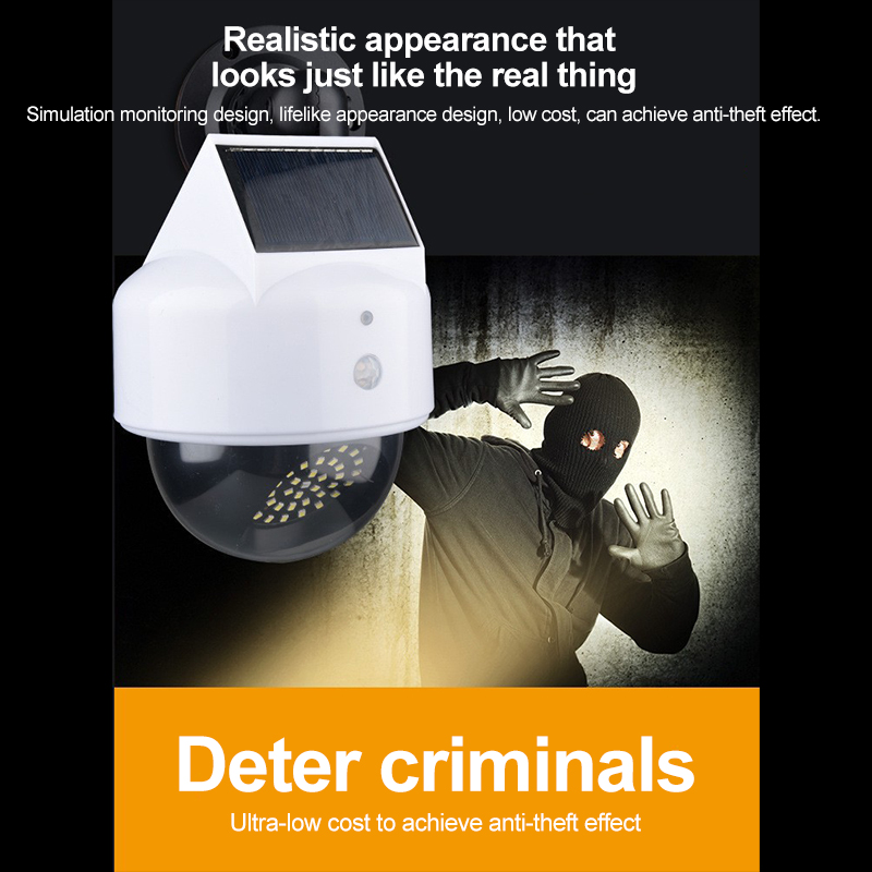 Kamera symulująca energię słon – Outdoor Lighting With Motion Sensor recenzja i cena